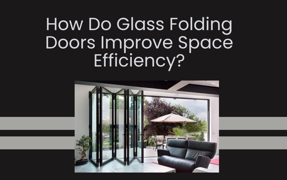 glass folding door